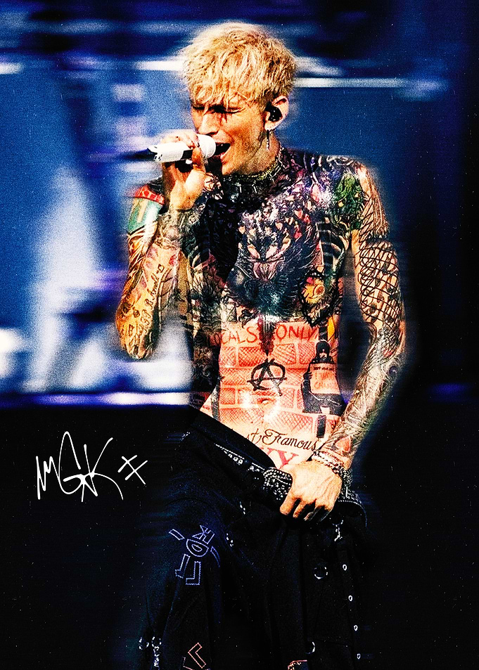 Machine Gun Kelly Live Performance Portrait