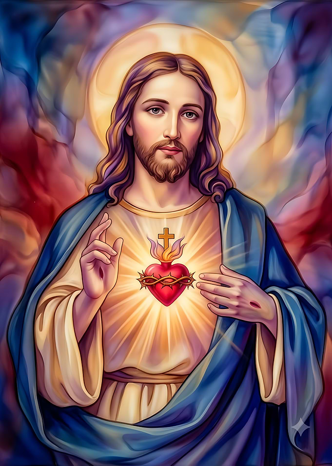 Sacred Heart of Jesus Portrait