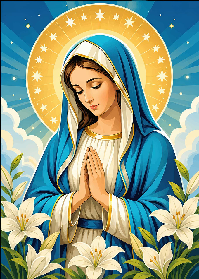 Virgin Mary Blessed Mother