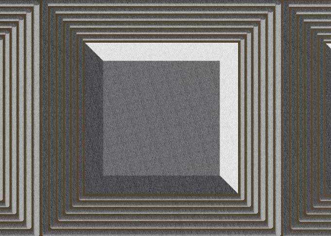 Geometric Grey Square Pattern
