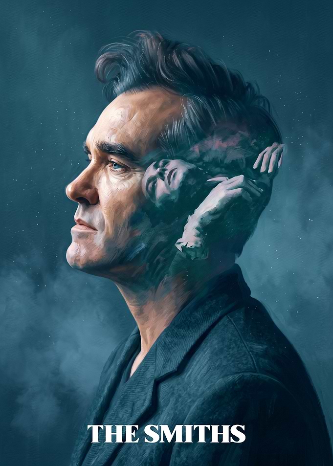 Morrissey The Smiths Portrait Art