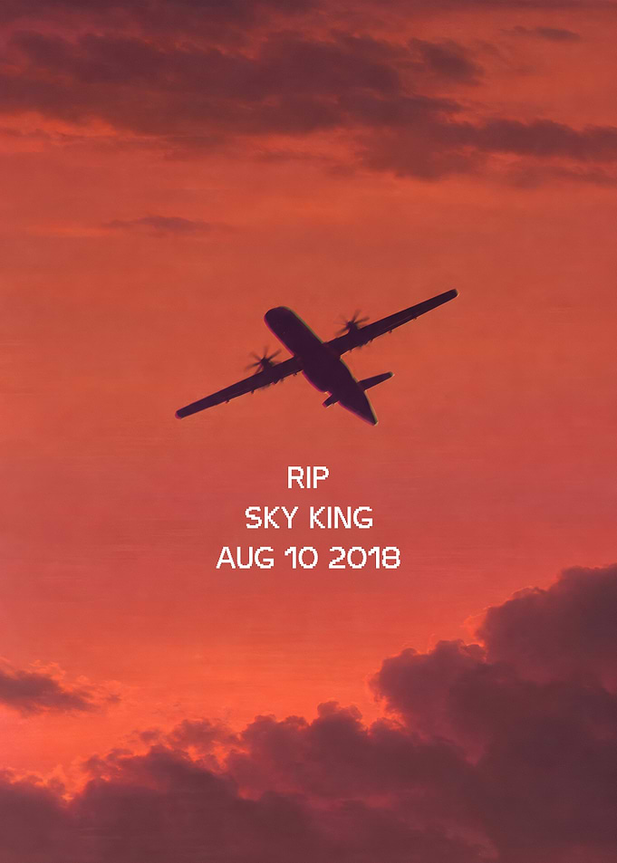 Sky King Tribute Poster