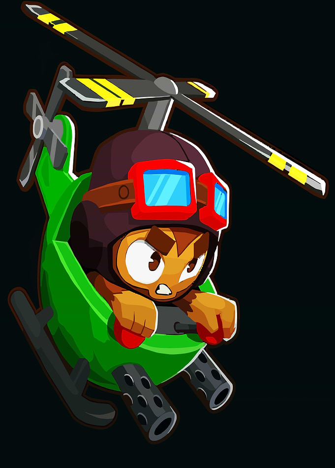 Bloons TD 6 Heli Pilot Monkey