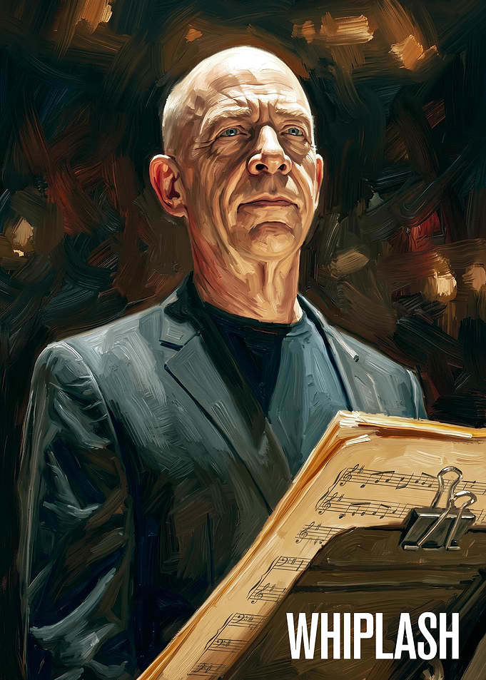 Whiplash Terence Fletcher Portrait
