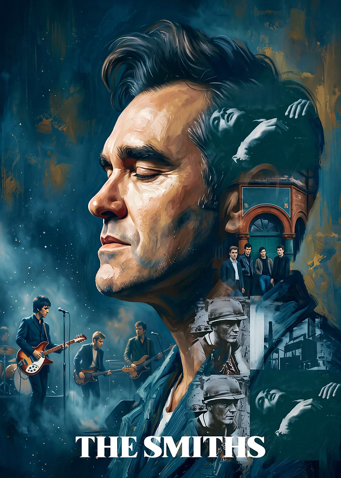 The Smiths Band Tribute Poster