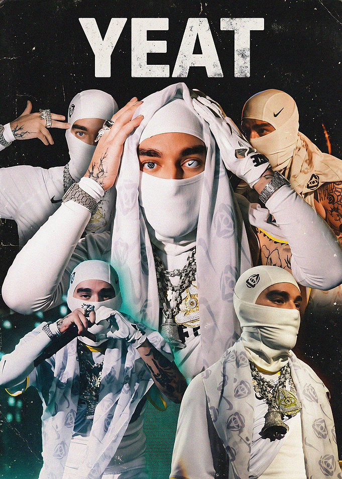 Yeat Collage Poster