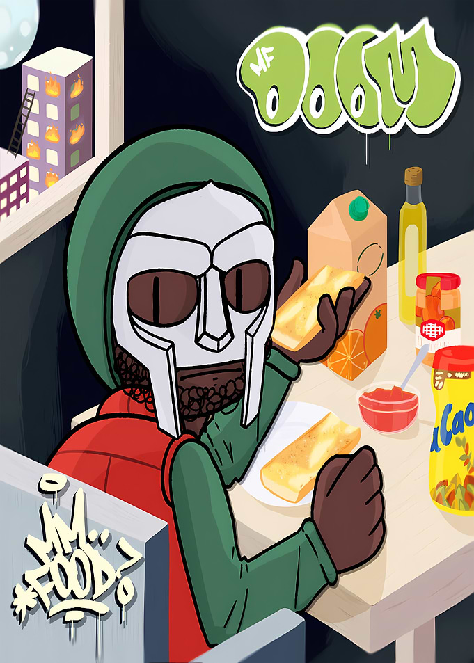 MF DOOM MM..FOOD Fan Art