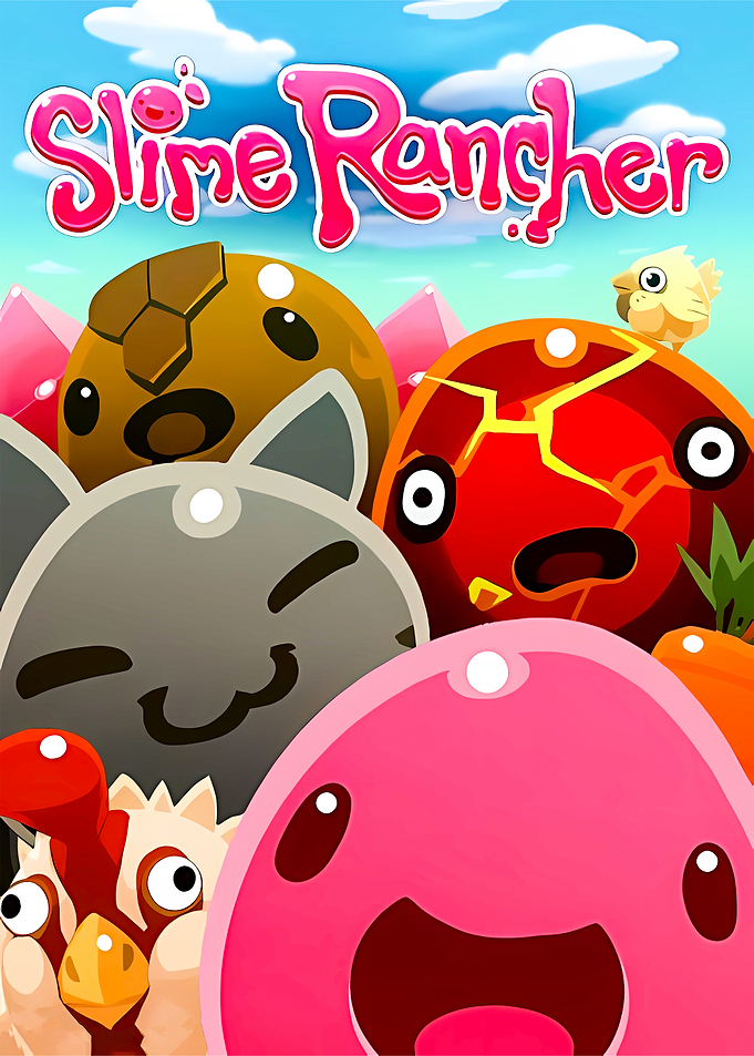 Slime Rancher Game Poster