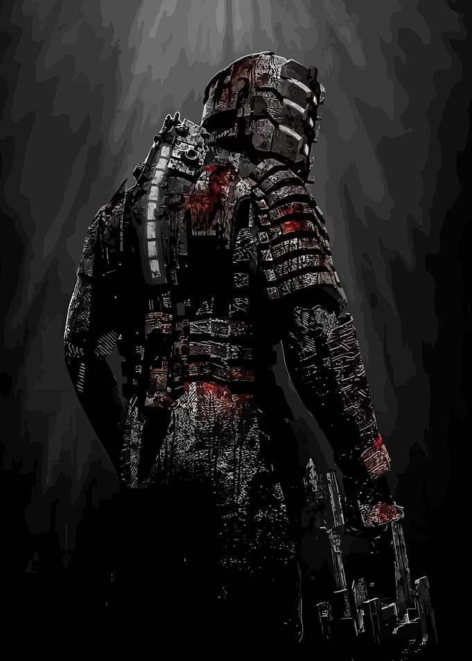Isaac Clarke Dead Space Poster