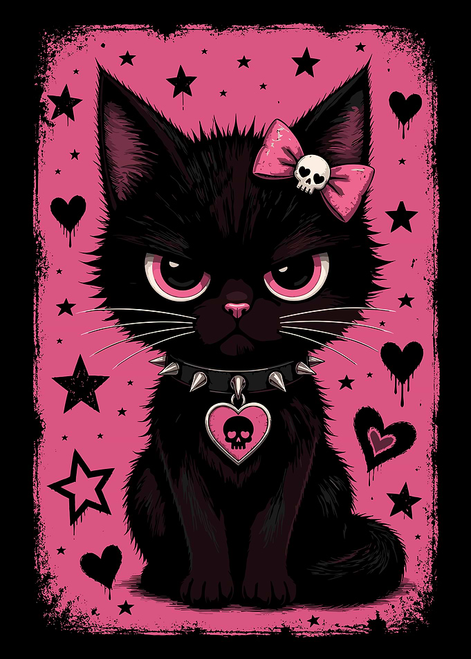 gothic cat
