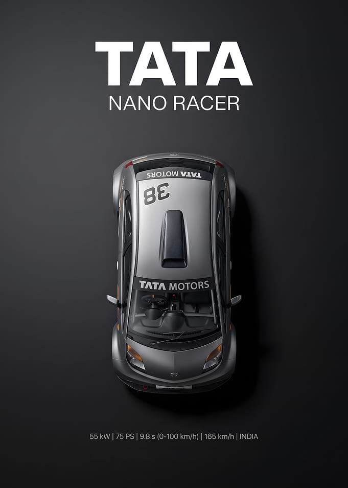 Tata Nano Racer Concept Poster
