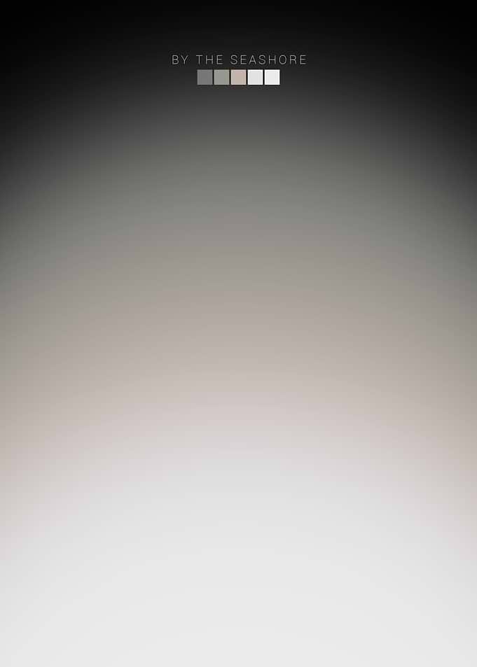 By The Seashore Minimalist Gradient