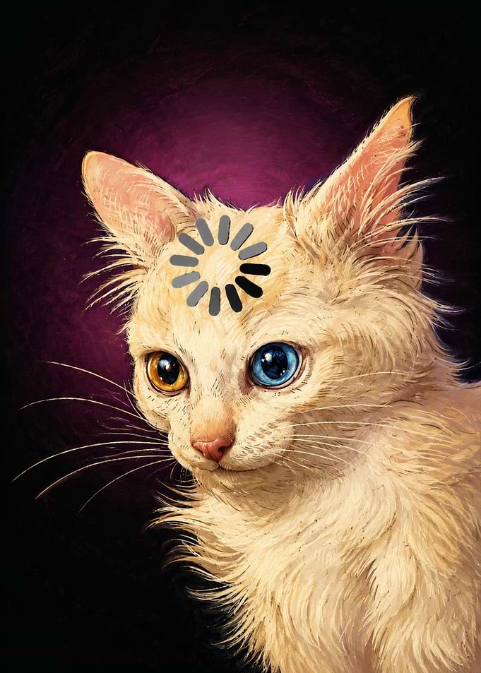 Loading Funny Cat with Heterochromia