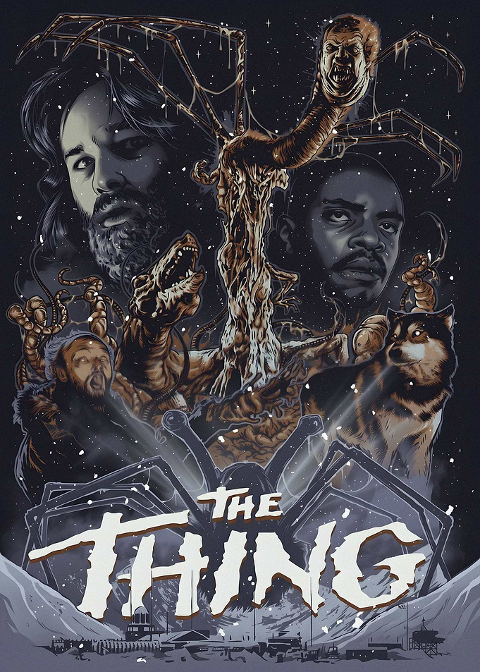 The Thing Movie Poster Art
