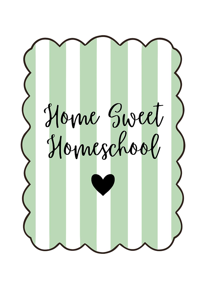Home Sweet Homeschool Wall Art