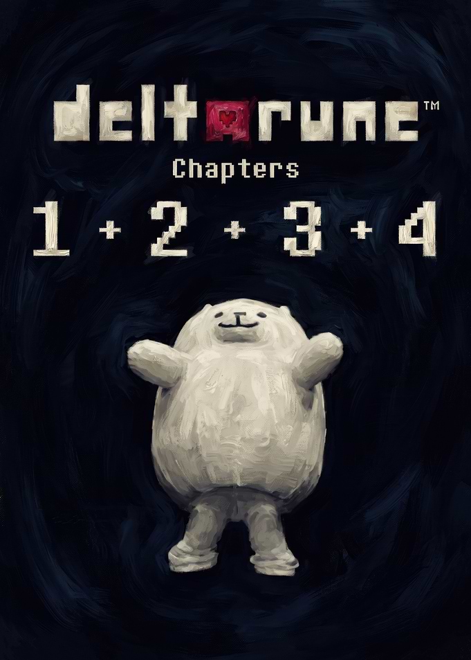 Deltarune Chapters 1-4 Annoying Dog Poster