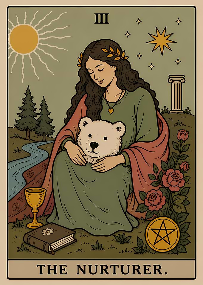 The Nurturer Tarot Card Illustration