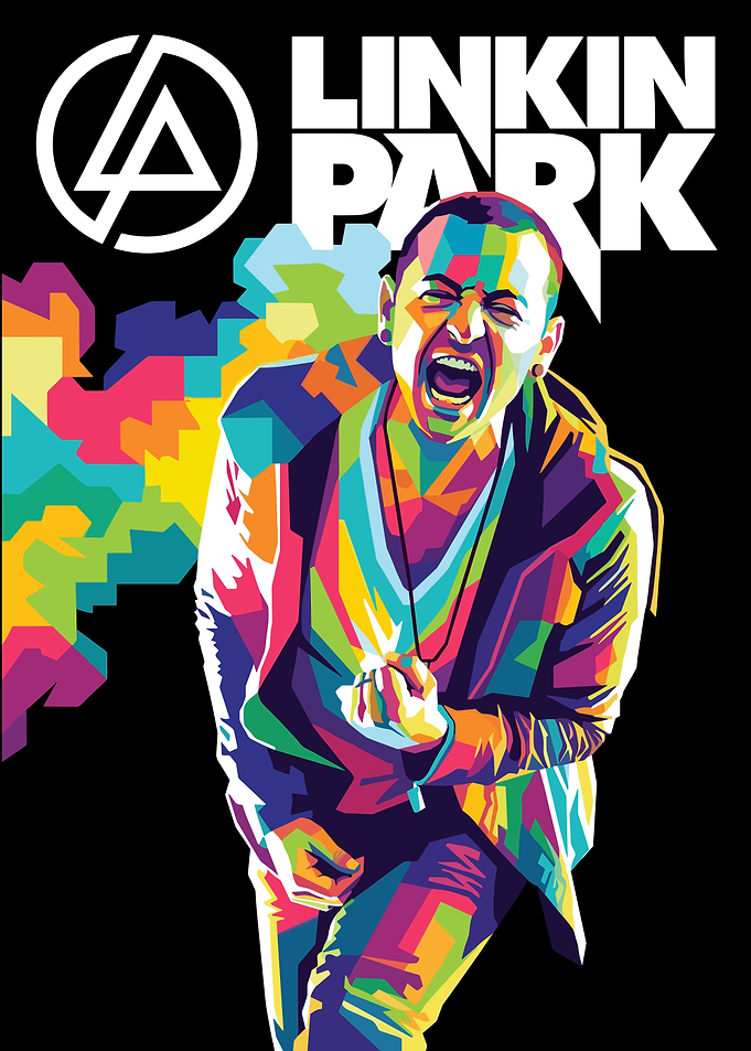 Chester Bennington Linkin Park Pop Art