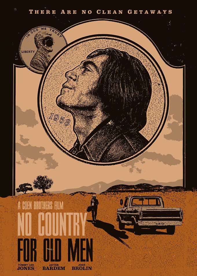 No Country for Old Men Poster