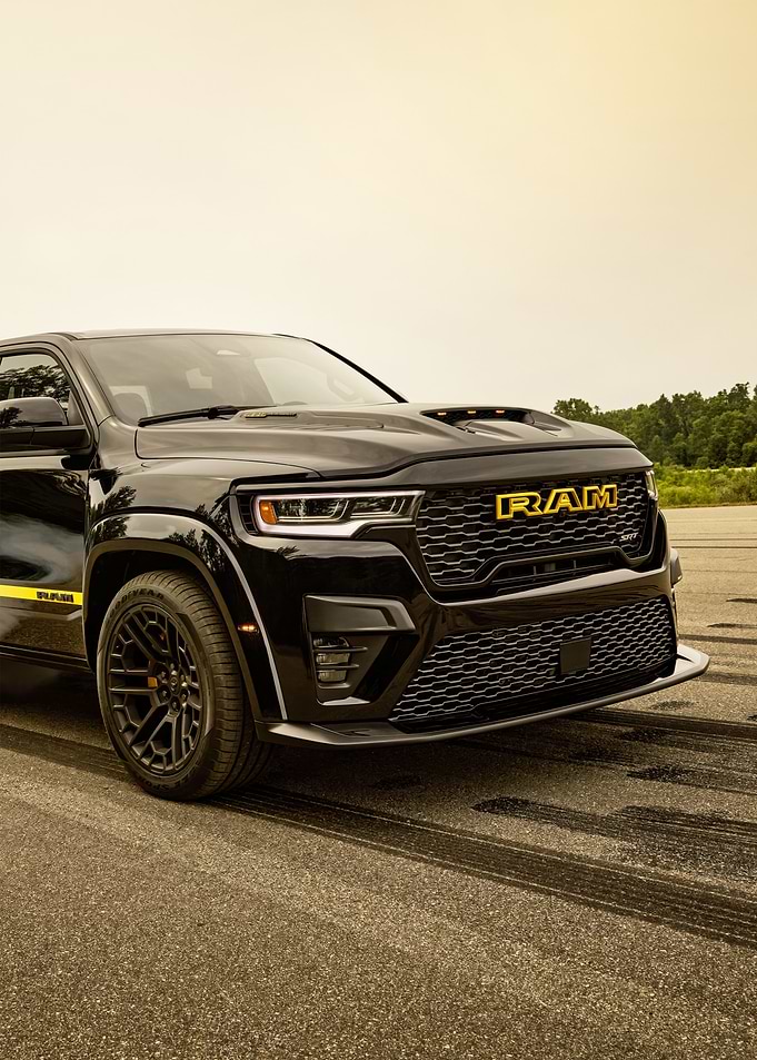 Black Ram TRX Pickup Truck