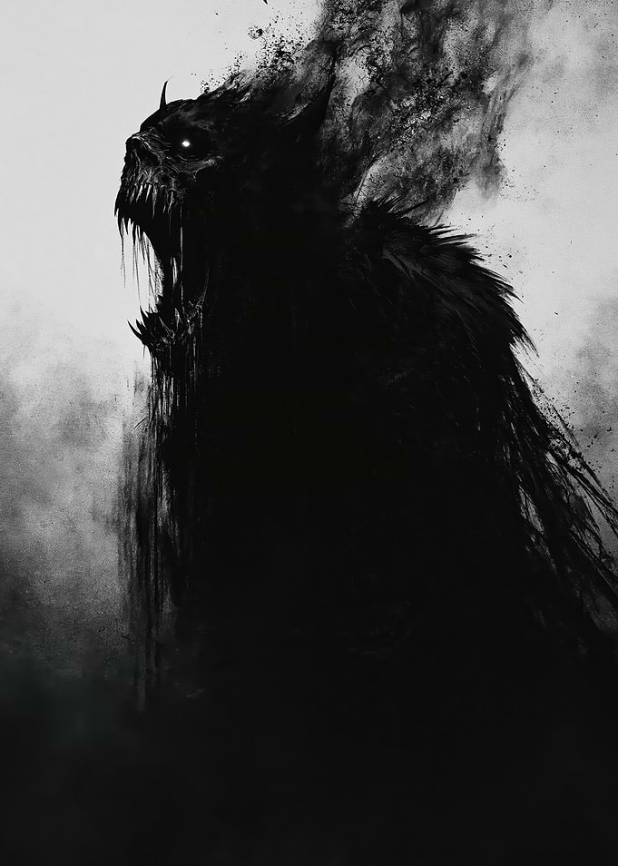 Dark Shadow Demon Creature