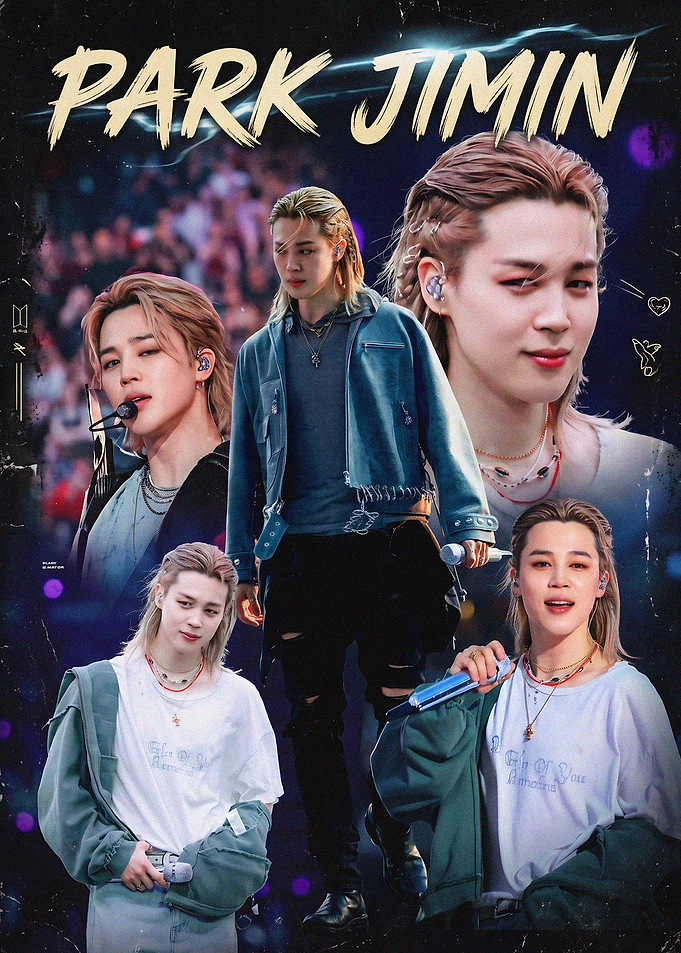Park Jimin BTS Fan Poster