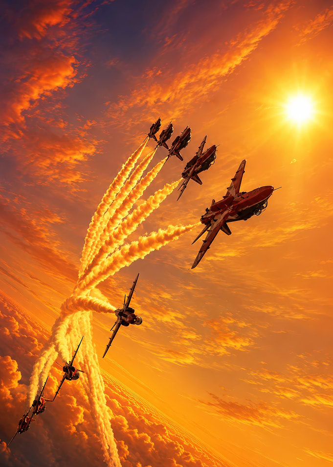 Red Arrows Aerobatic Display Team
