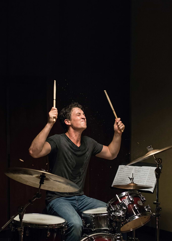 Miles Teller Drumming in Whiplash