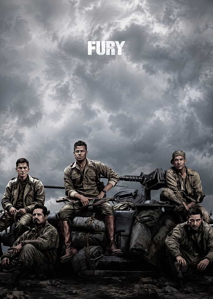 Fury Movie Poster