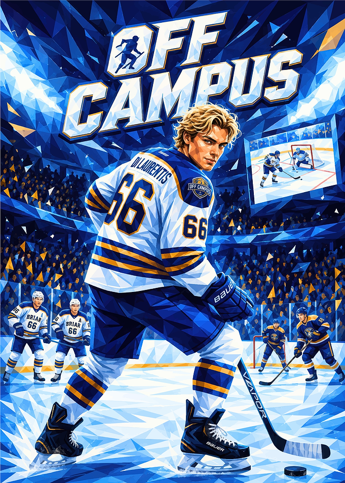 Off Campus Hockey Series Art, Di Laurentis