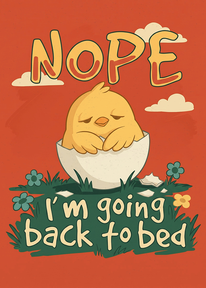Nope I'm Going Back to Bed