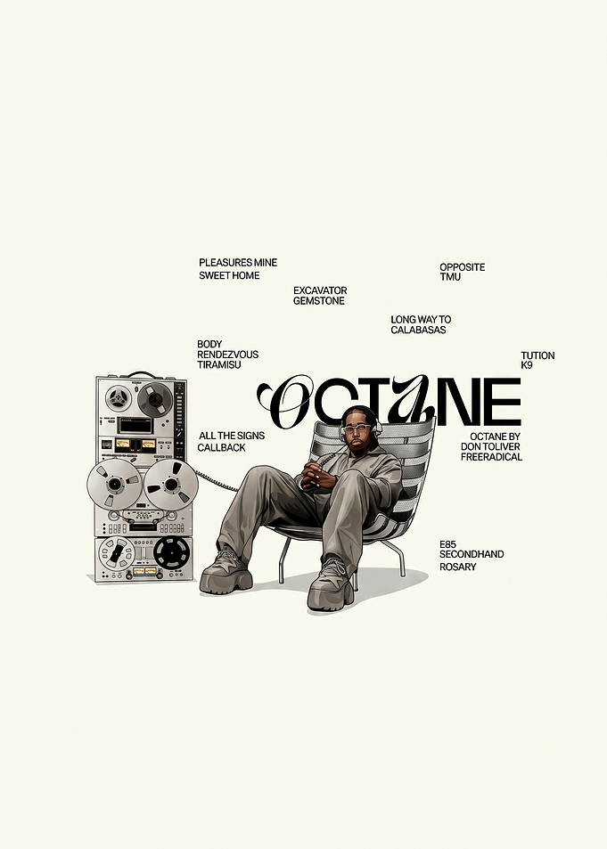 Don Toliver Octane Album Illustration Art