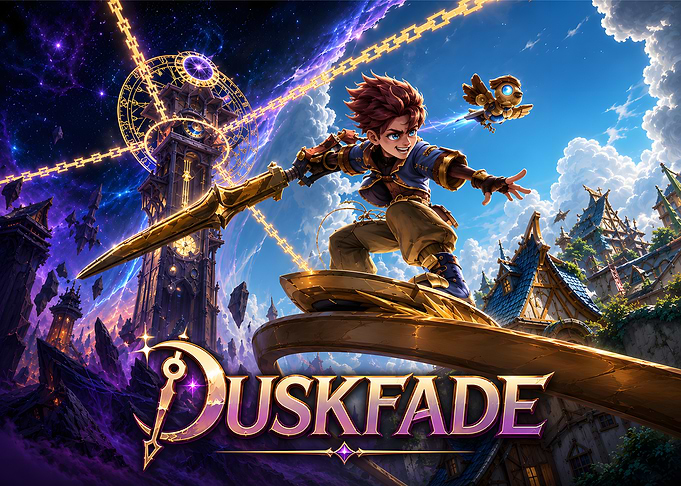 Duskfade Fantasy Adventure Game Art