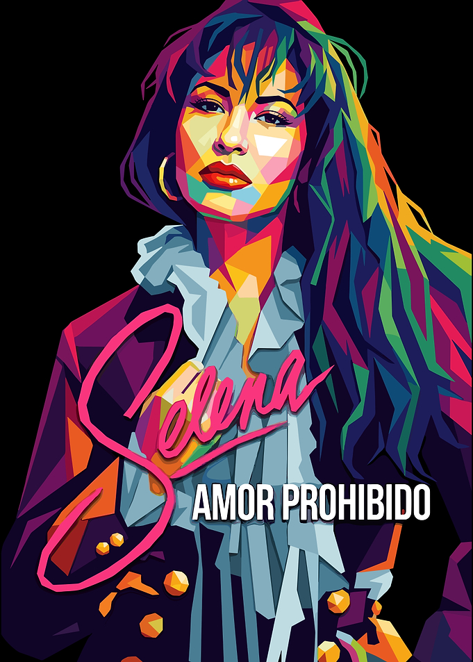 Selena Quintanilla Pop Art Portrait