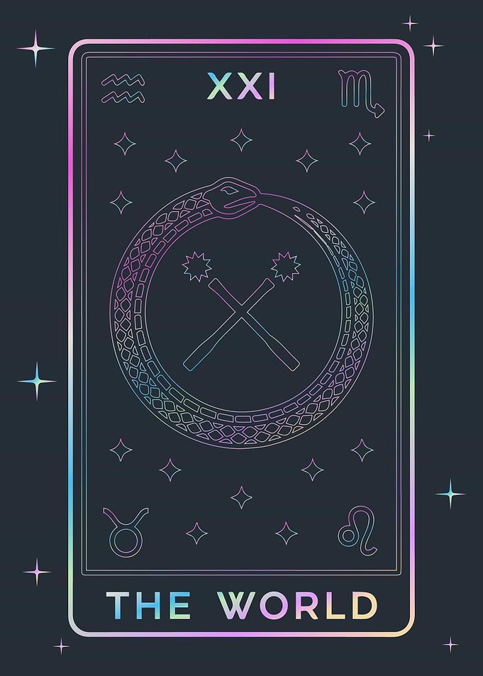 The World Tarot Card