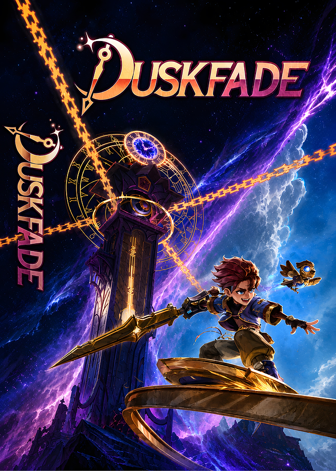 Duskfade Fantasy Game Poster