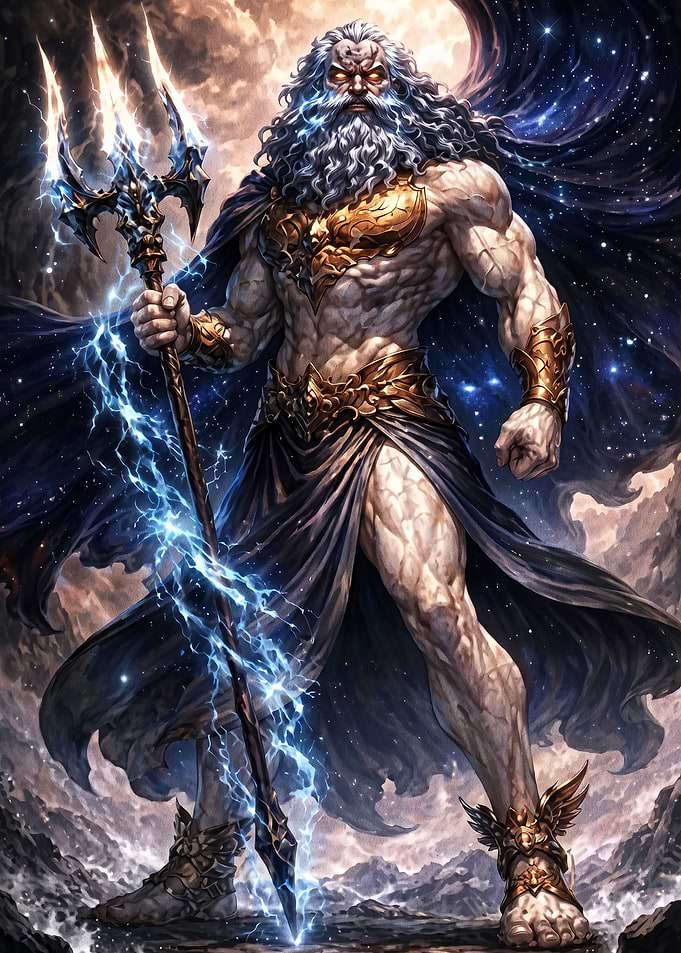 Powerful Poseidon God of the Sea