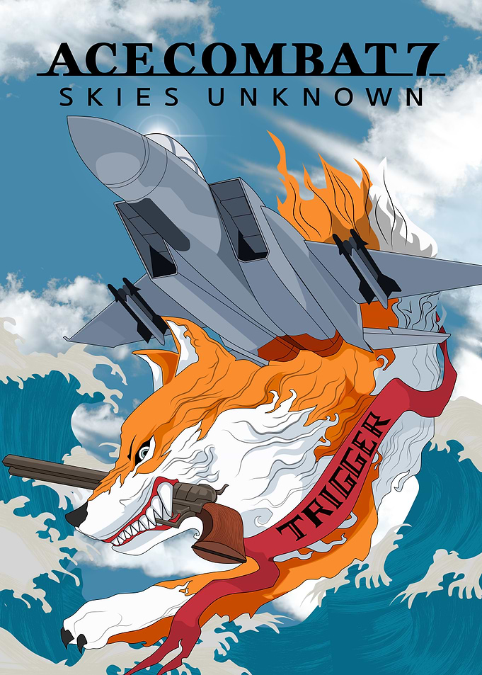 Ace Combat 7 Trigger Fox Poster
