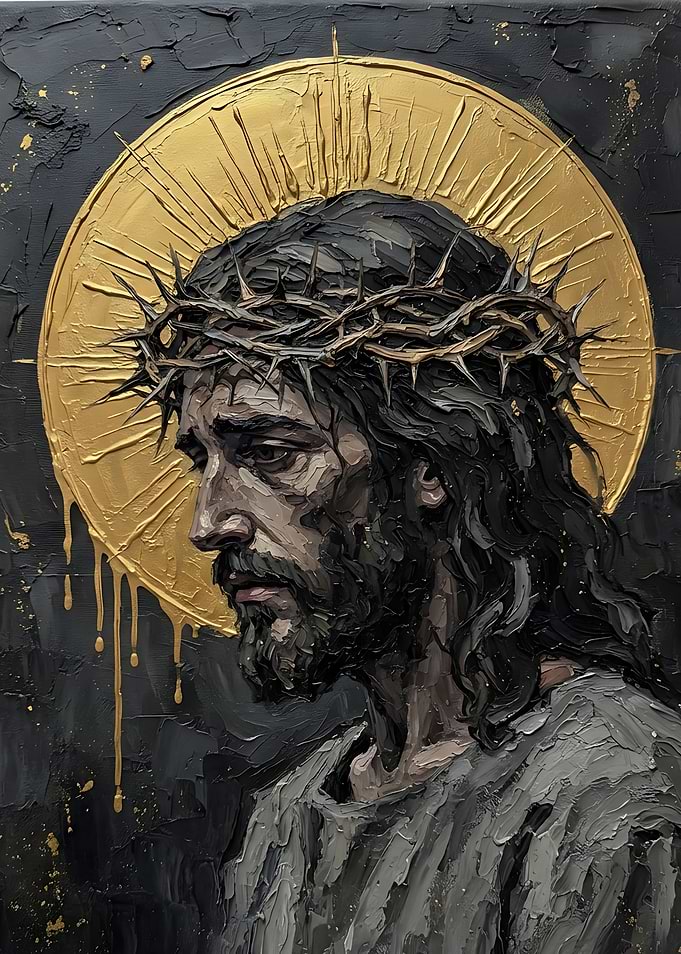 Jesus Christ with Crown of Thorns