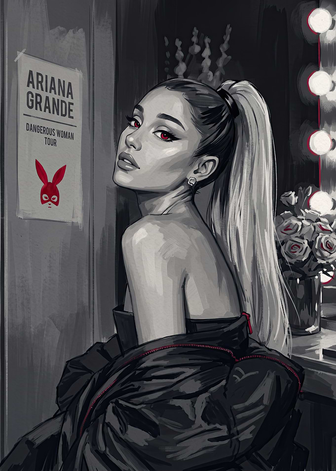 Ariana Grande Dangerous Woman Fan Art
