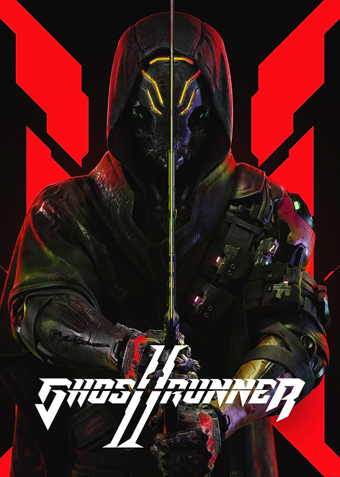 Ghostrunner 2 Cyberpunk Ninja Poster