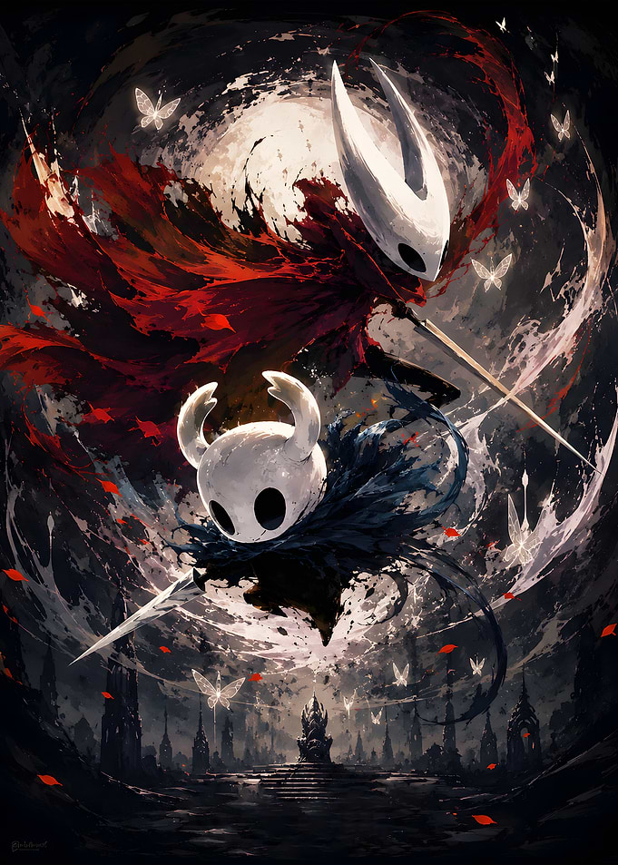 The Knight and Hornet Battle Duo
