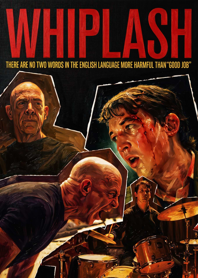 Whiplash Movie Poster Art