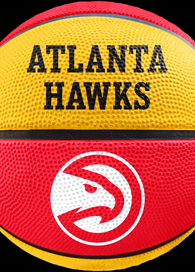 Atlanta Hawks Basketball Emblem