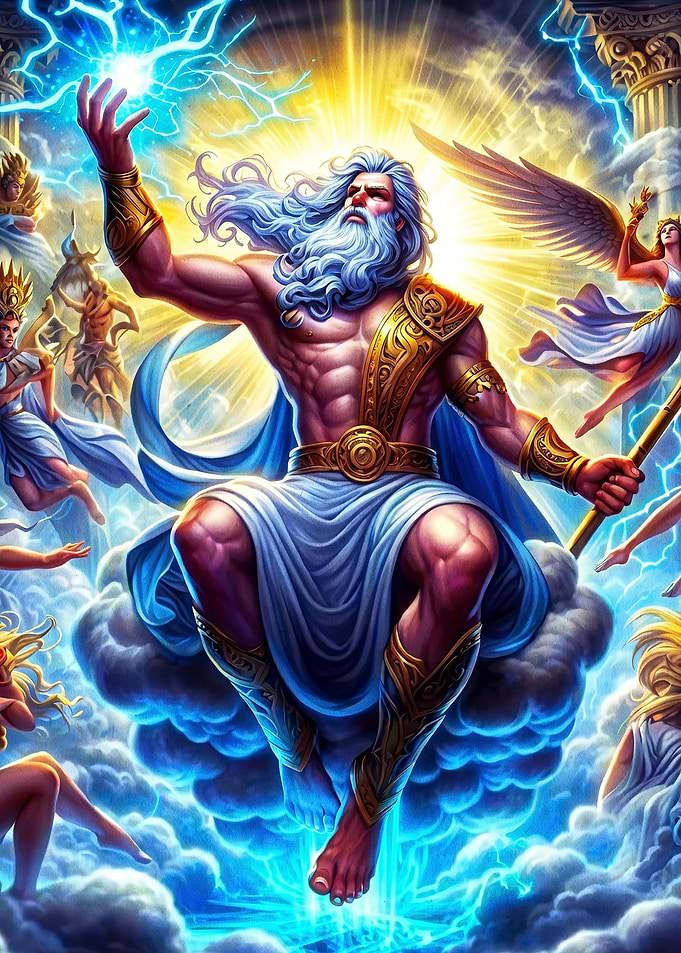 Zeus Ruling from Mount Olympus