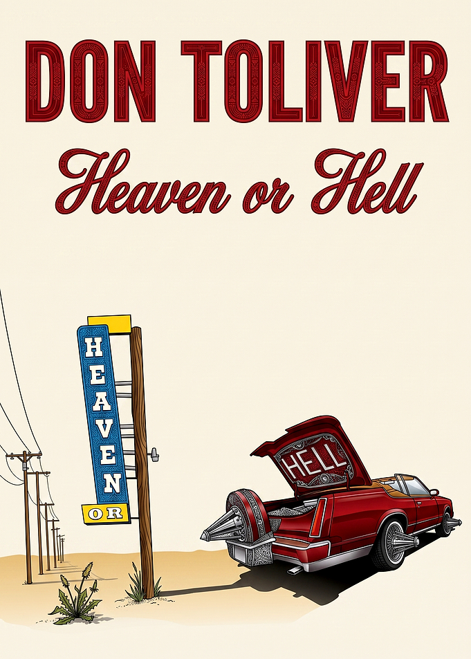 Don Toliver Heaven or Hell Illustration Poster