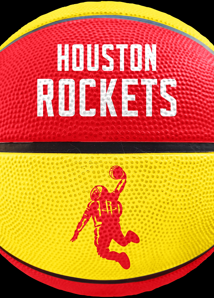 Houston Rockets Basketball Emblem