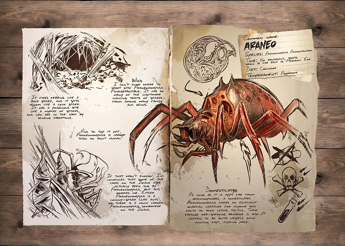 ARK Survival Evolved Araneo Dossier