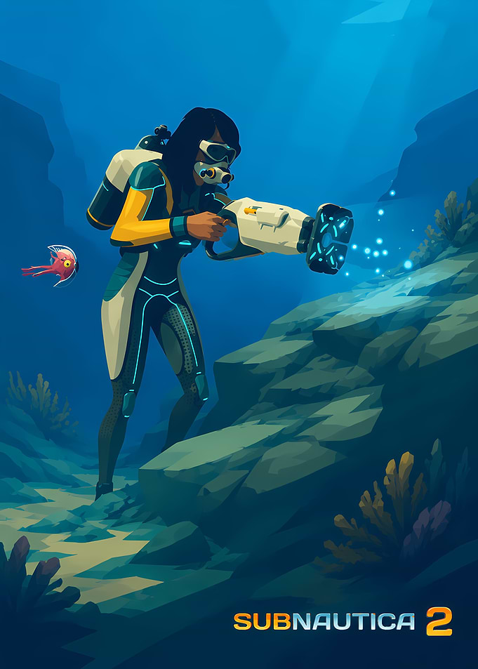 Subnautica 2 Underwater Exploration Poster
