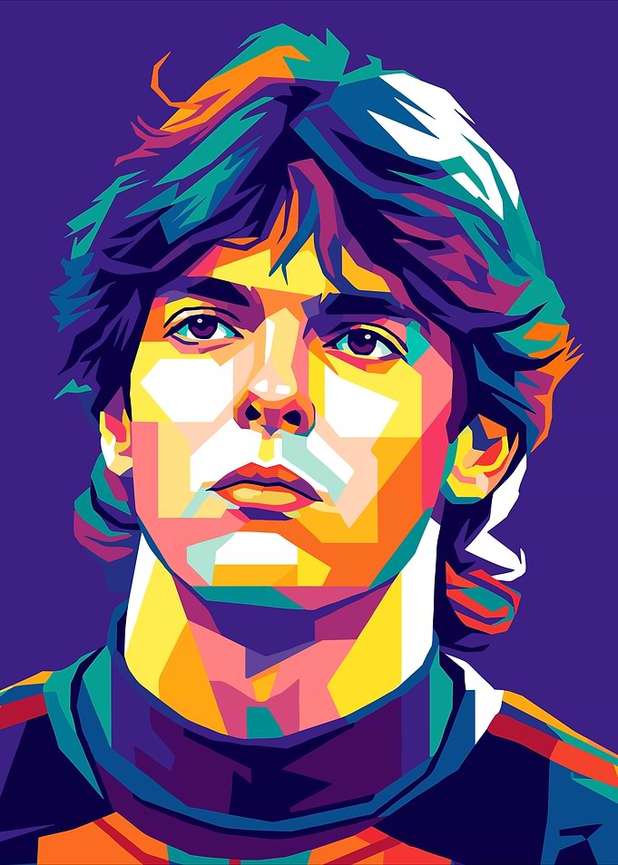 KAKA WPAP Pop Art Portrait